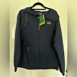 NWT Men's Mountain Classic Anorak Size M - Navy Blue